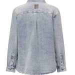 Camicia in cotone e lino H526Y1DW17 1360 LOEWE 