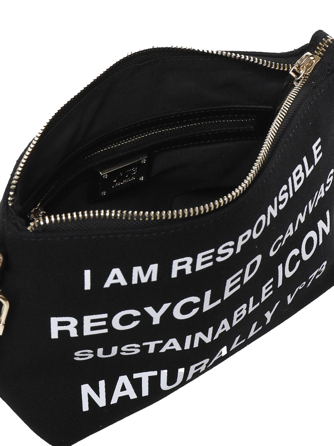 Pochette Resposability 73BE7V1413 RESPONSIBILITY BEAUTNERO/BIANCO V° 73 