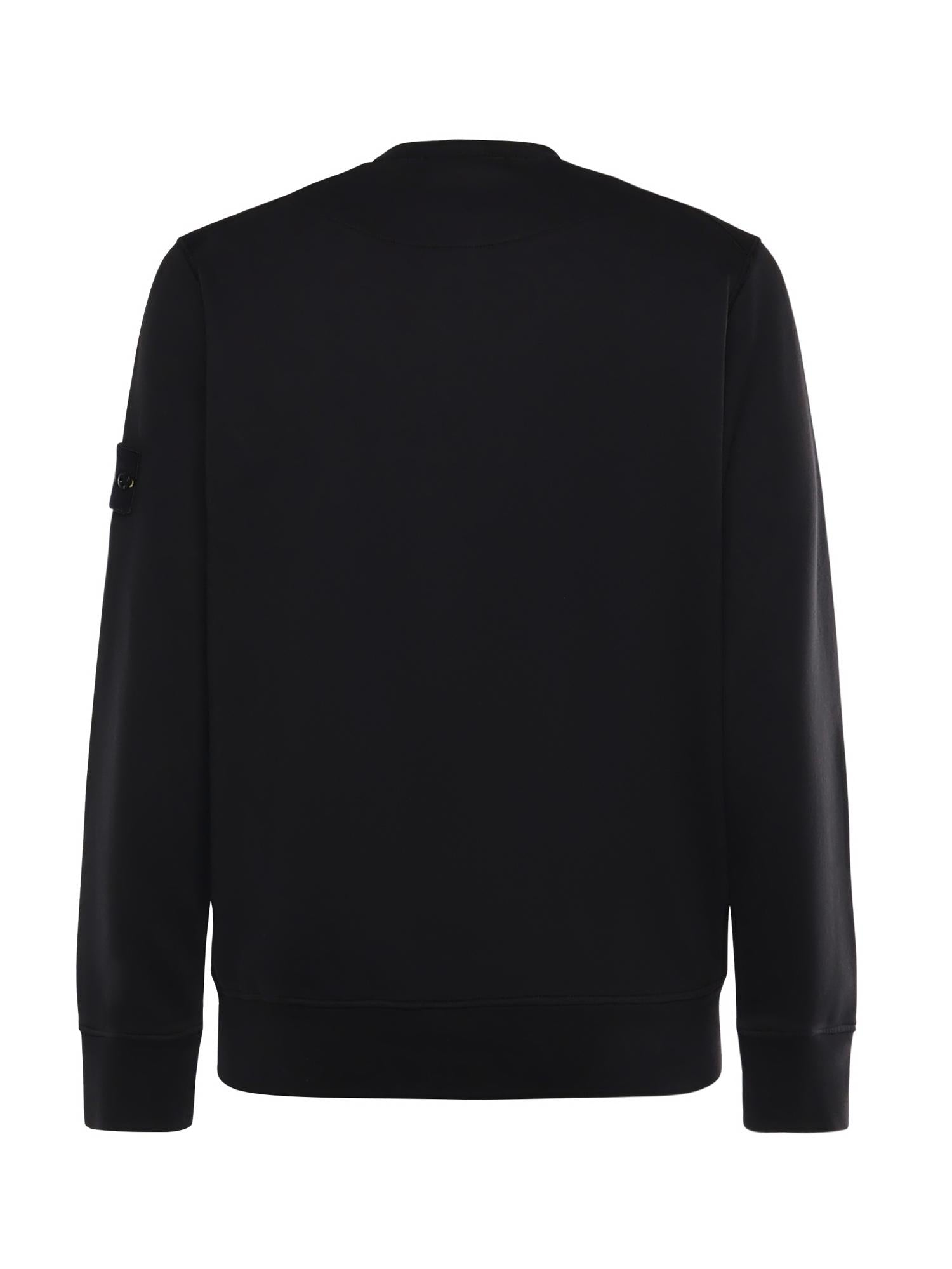 Felpa in cotone con logo L1S156100060 S0051V0029 STONE ISLAND 