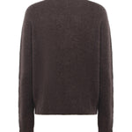 Maglia in misto lana DK9235 BROWN OTTOD'AME 