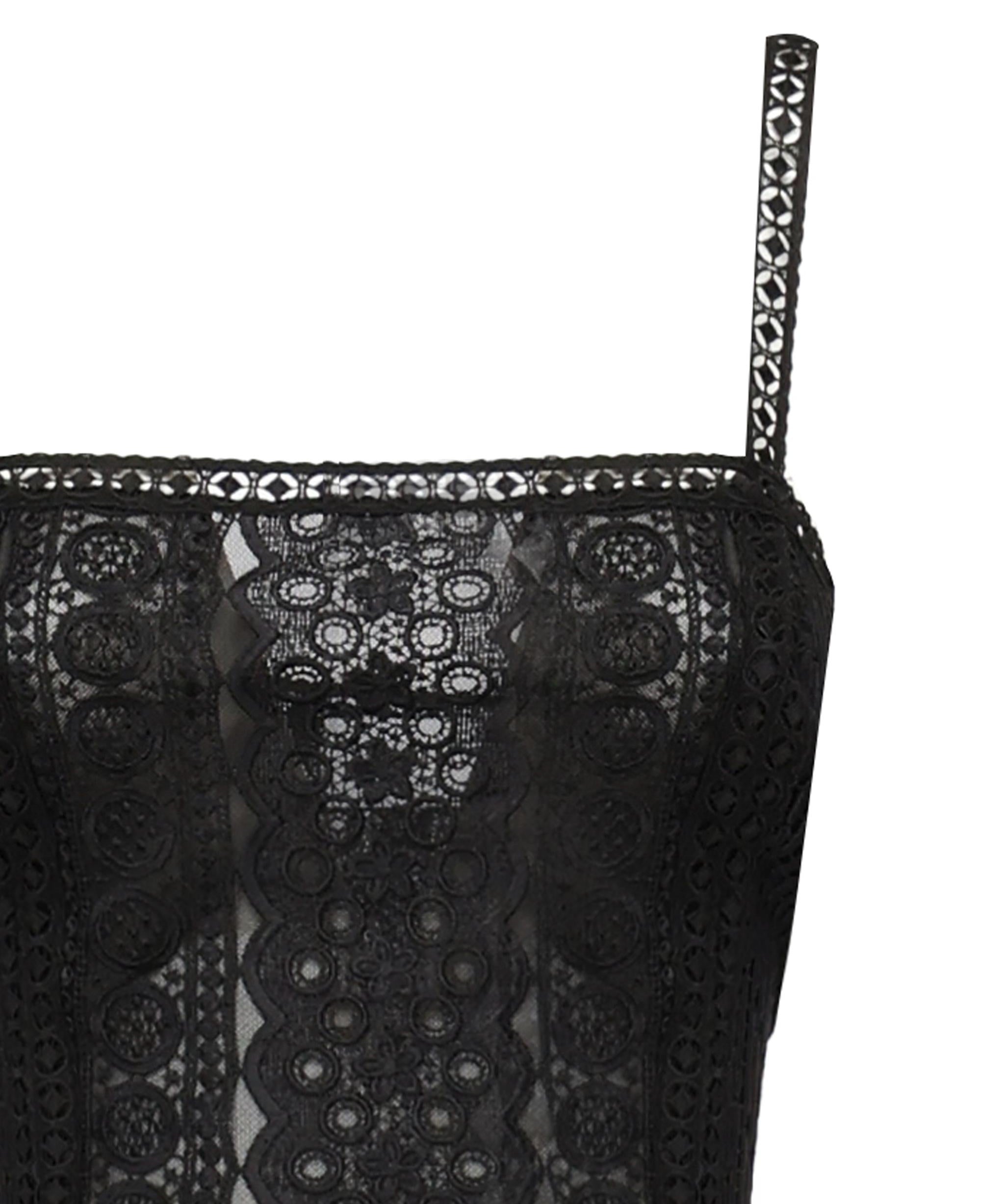Abito lungo Vannie 256610 BLACK CHARO RUIZ 