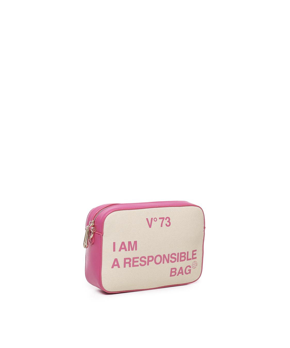 RESPONSIBILITY BIS shoulder bag 73BS6AF04 RESPONSIBILITY BISNATURALE/FUXIA V° 73 