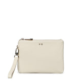 Pouch con logo 73BE9D1529 KEIRAOFF WHITE V° 73 