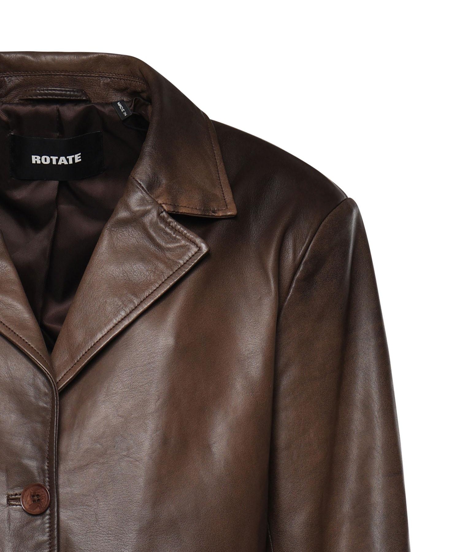 Blazer in pelle 116031 2037 ROTATE 