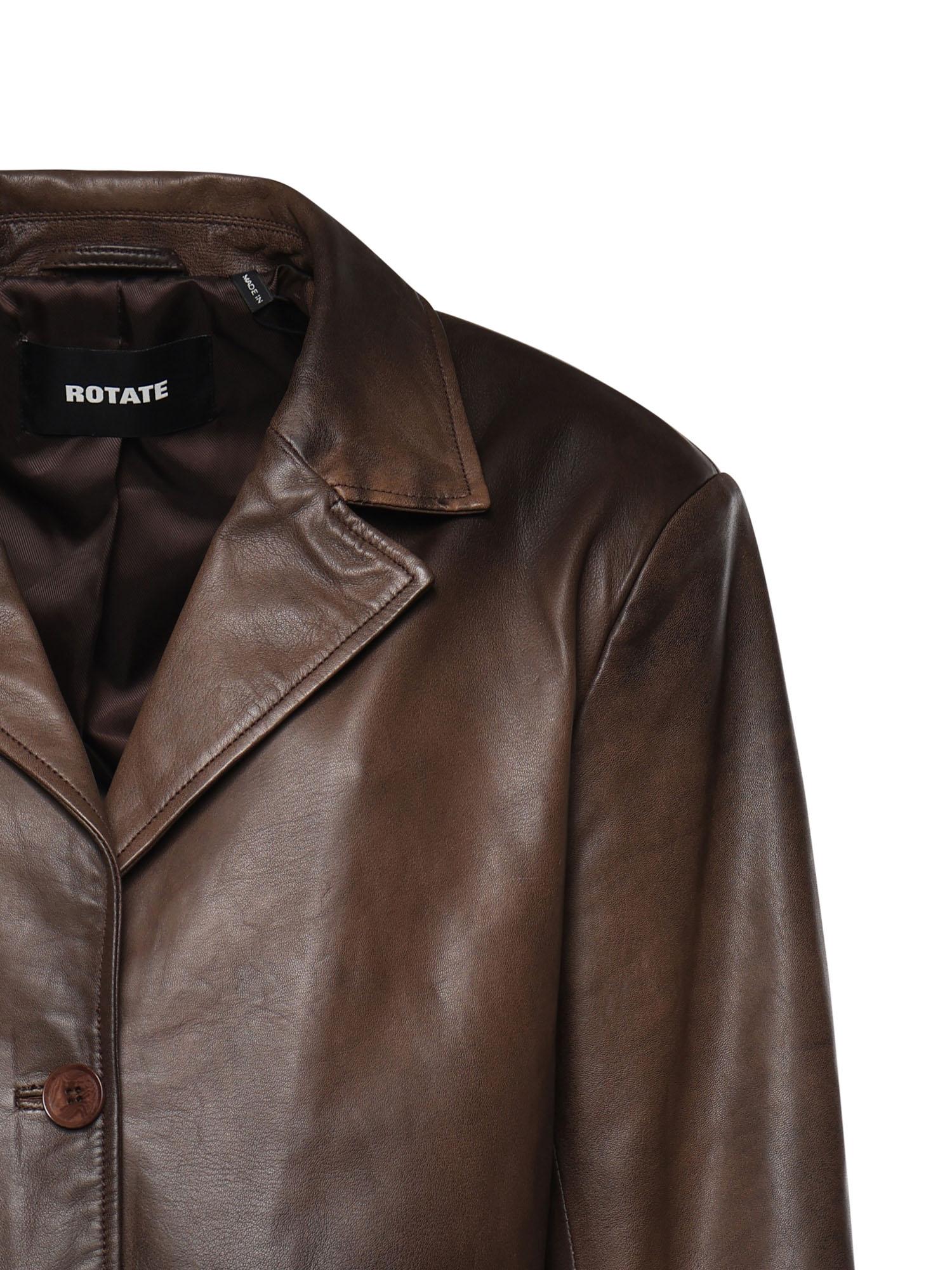 Blazer in pelle 116031 2037 ROTATE 