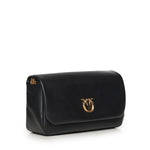 Borsa a tracolla Love Bag Click Soft Horizontal Handle in pelle 106178 A0QOZ99Q PINKO 