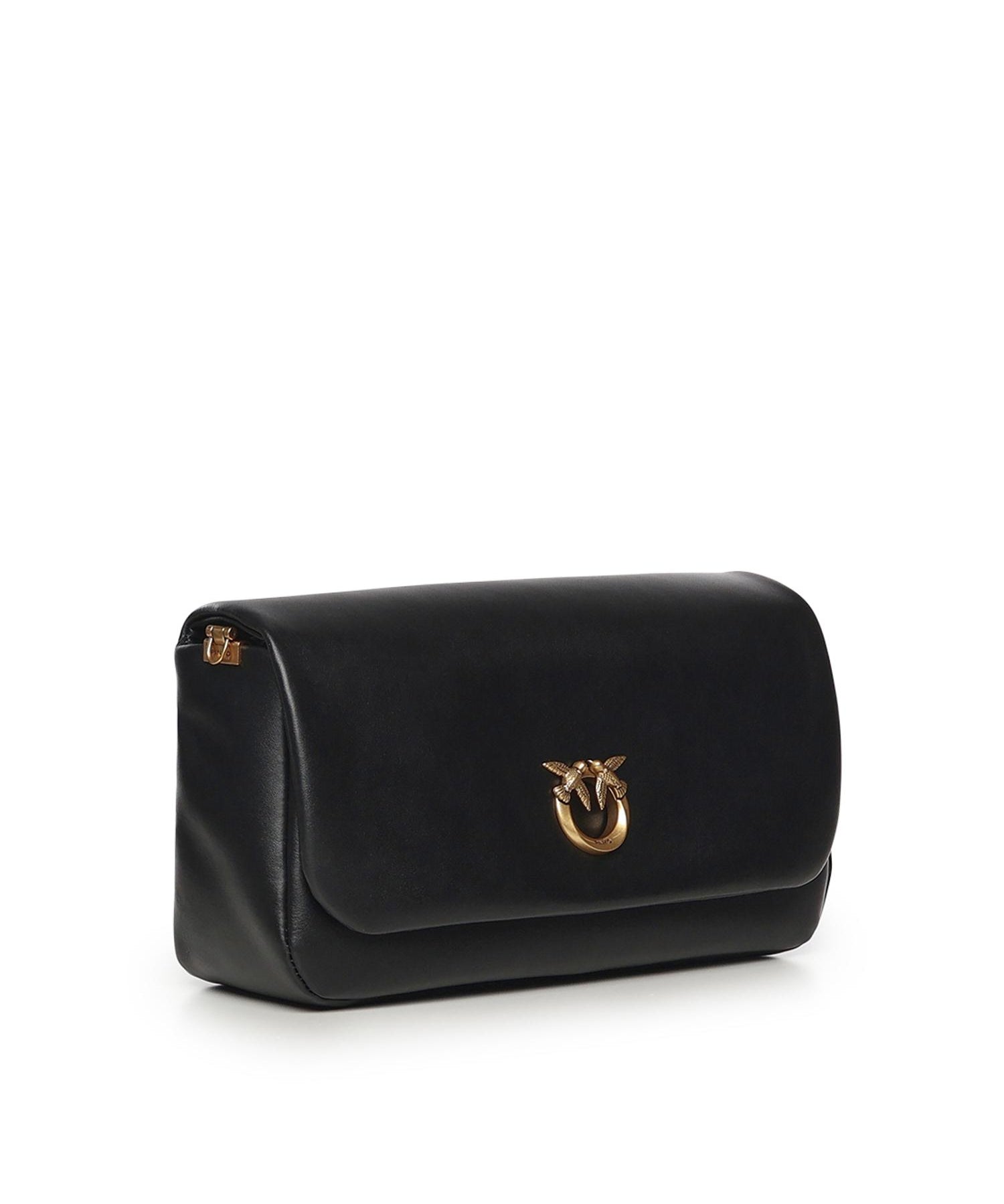 Borsa a tracolla Love Bag Click Soft Horizontal Handle in pelle 106178 A0QOZ99Q PINKO 