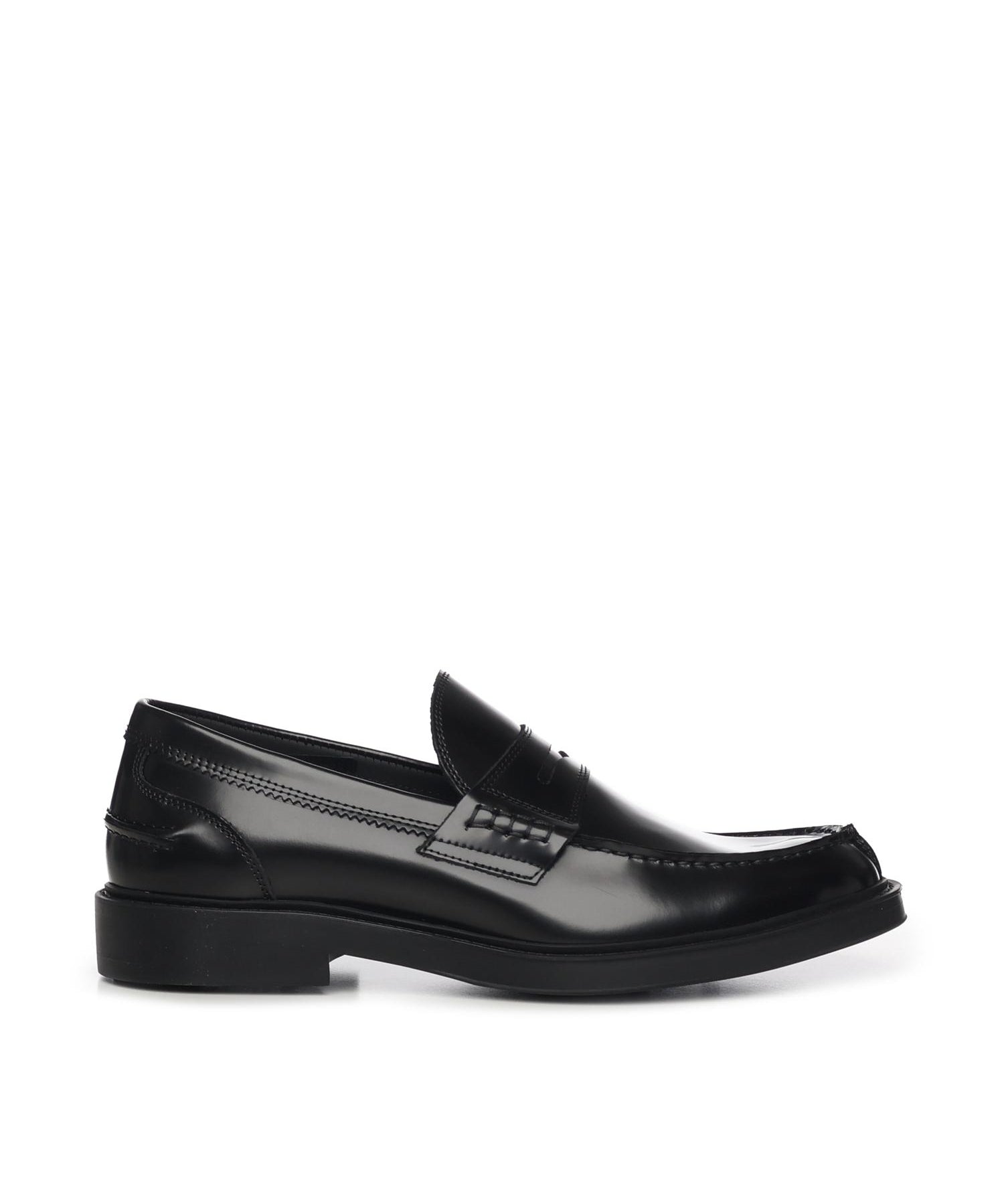 Mocassino Dover in pelle 22937 NERO ANTICA CUOIERIA 