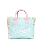 Borsa Colette in canvas con frange COL0001 02575L MC2 SAINT BARTH 