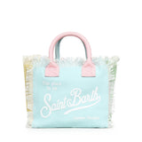 Borsa Colette in canvas con frange COL0001 02575L MC2 SAINT BARTH 
