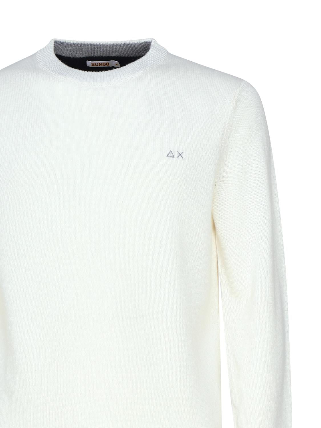 Maglia in misto lana round K43134 -01 SUN 68 