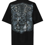 T-shirt con stampa DFM54029TJ110 NO WASH BK/GA PDF CHANNEL 