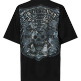T-shirt con stampa DFM54029TJ110 NO WASH BK/GA PDF CHANNEL 