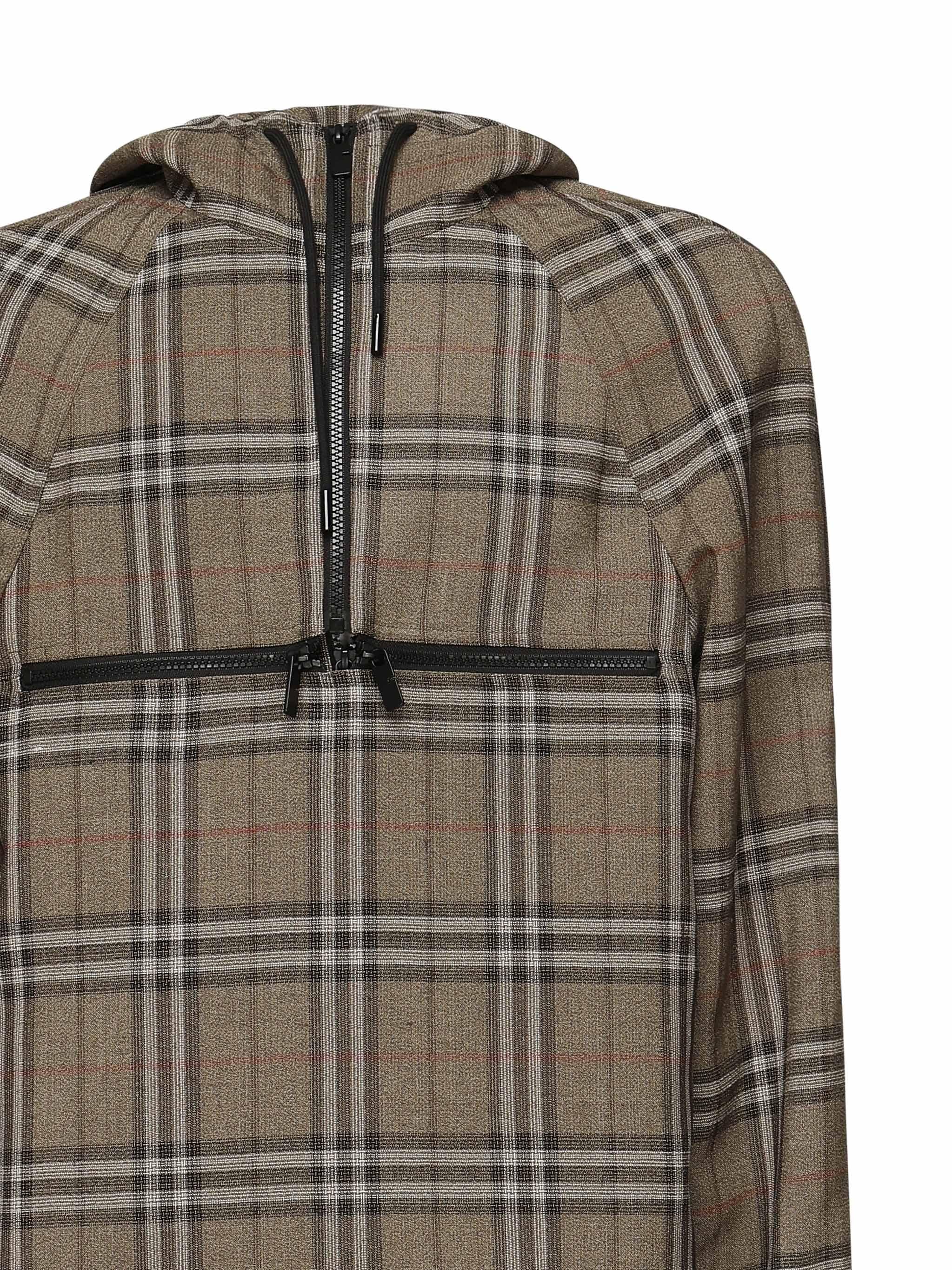 Giacca in misto seta Check 8108324 C1846 BURBERRY 