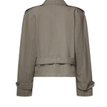Trench Stan cropped TRFS22021276  THE FRANKIE SHOP 