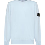 Maglione in cotone con logo L1S155100053 S00B2V0041 STONE ISLAND 