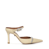 Mule in pelle con cristalli 5394042109 CREAM KURT GEIGER 