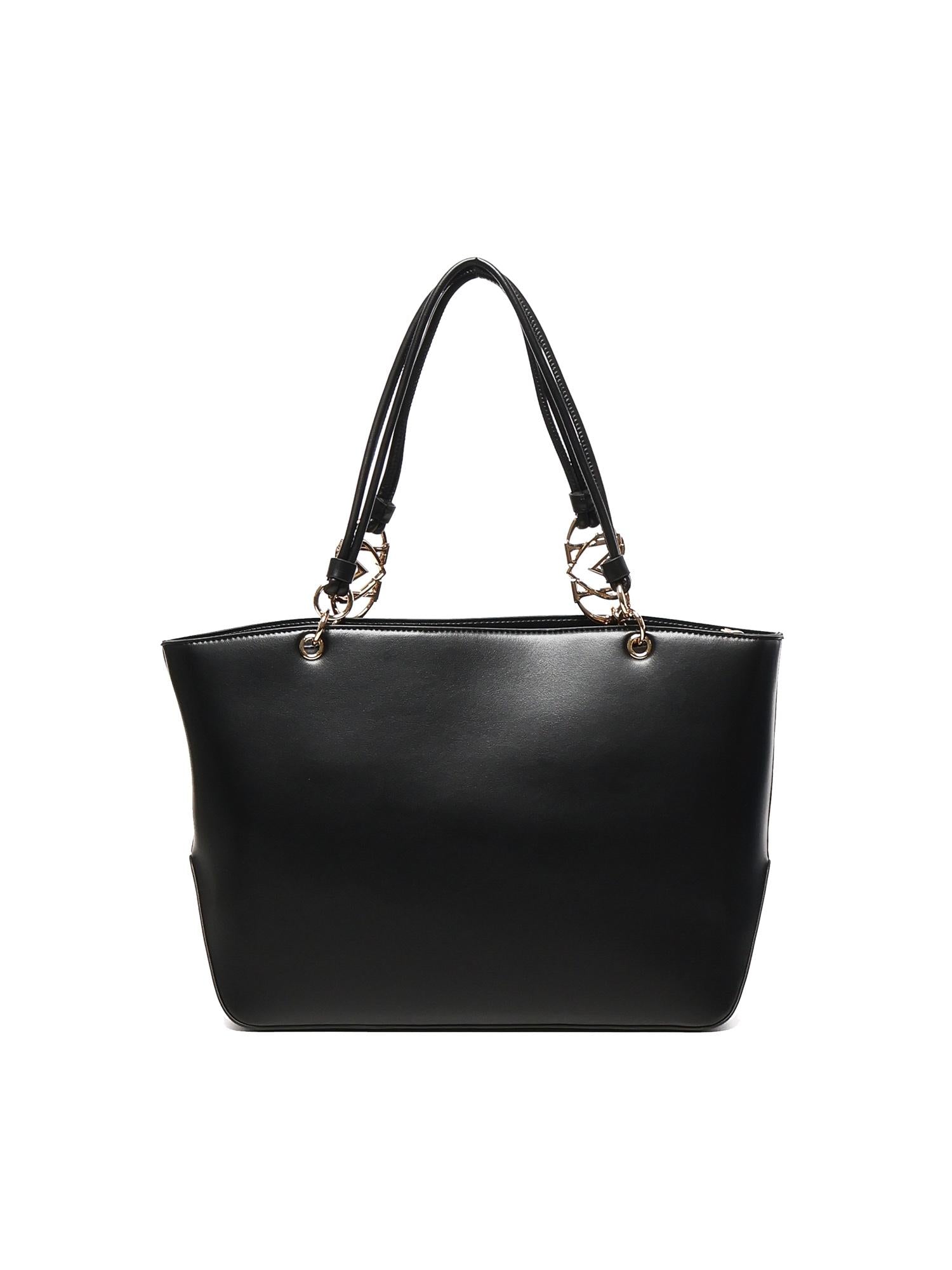 Borsa a mano con logo JC4074PP1NLF0 000 LOVE MOSCHINO 
