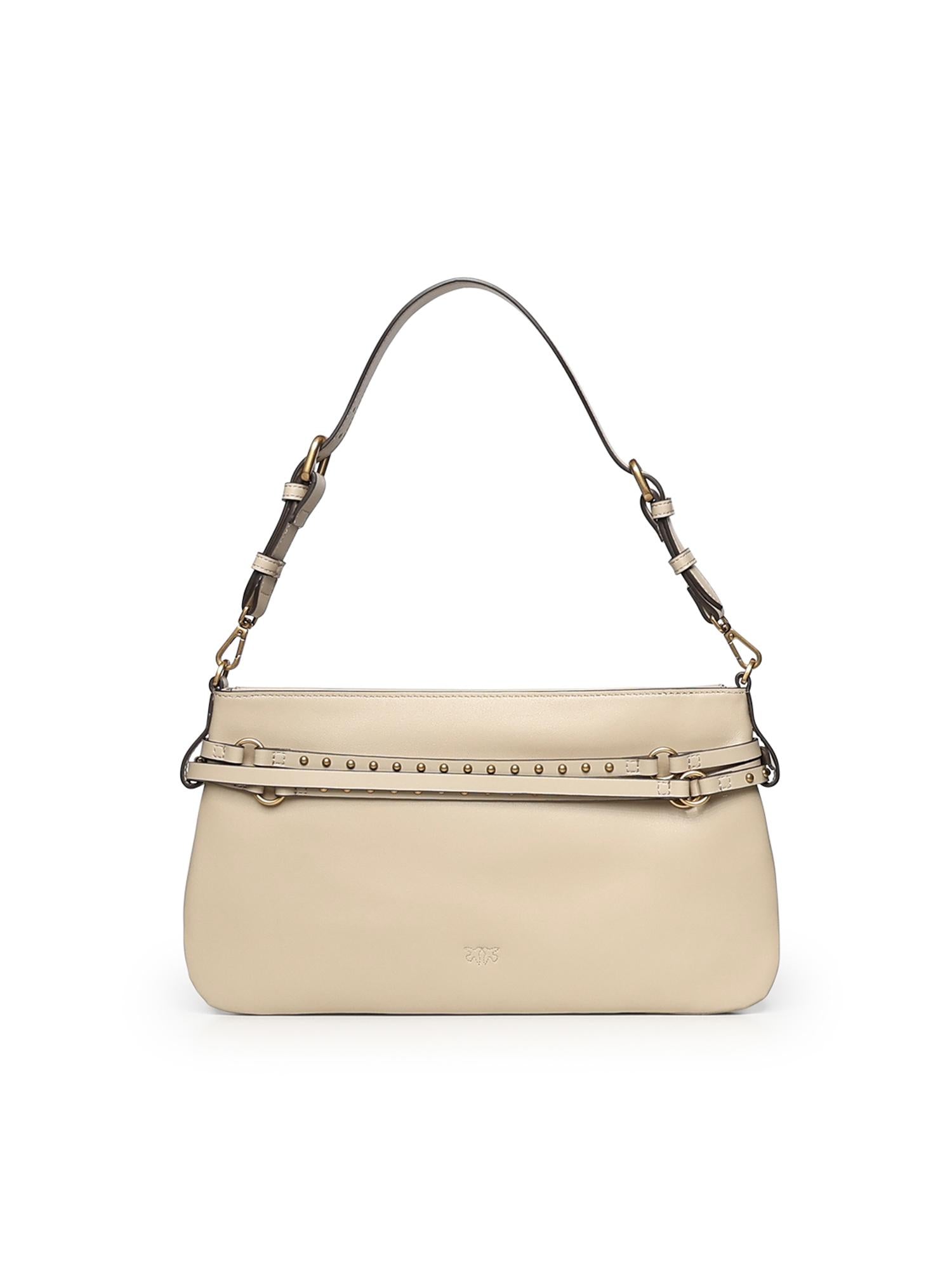 Borsa a spalla media Belt Bag in pelle 106176 A0QOC50Q PINKO 
