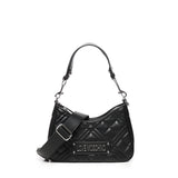 Borsa trapuntata con logo<BR/> JC4152PP1MLA0 00B LOVE MOSCHINO 