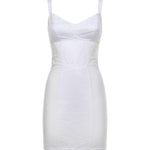 Abito in guaina elastica e pizzo F63G8T GDCLQW0800 DOLCE & GABBANA 