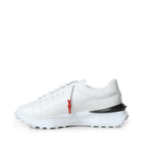 Sneakers Raptor 1 in pelle<BR/> RAPTOR1 NAPPAWHITE GIULIANO GALIANO 