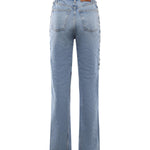 Jeans twisted lacing in denim 115169 1321 ROTATE 
