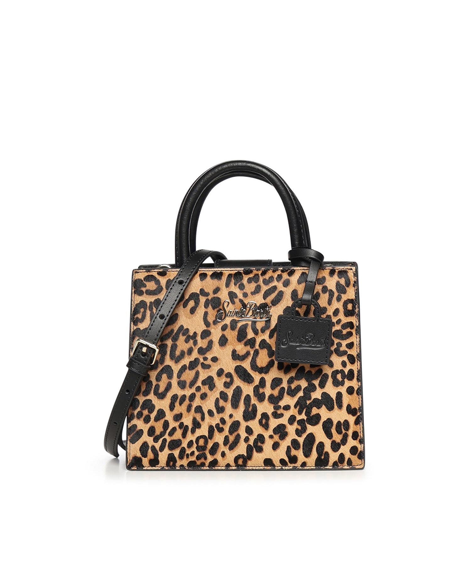 Borsa Shop Mini stampa leopardata SHBM0002 00003L MC2 SAINT BARTH 