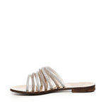Sandali Fredy con strass 73SC8V501STR FREDYARGENTO/NUDO V° 73 