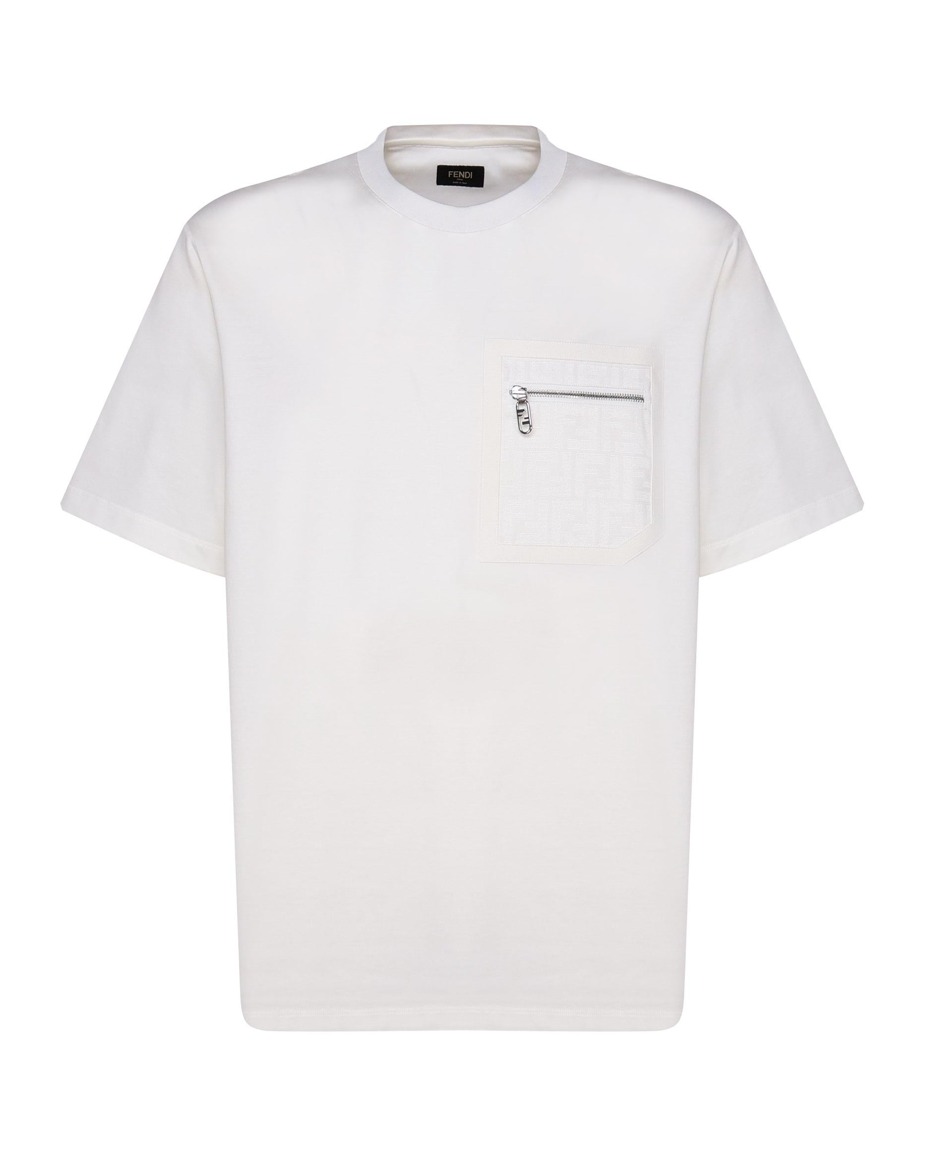 T-shirt in cotone FY1257 APM4F0QA0 FENDI 