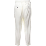 Pantaloni dominique DOMINIQUE REGULAR WETBIANCO BE ABLE 