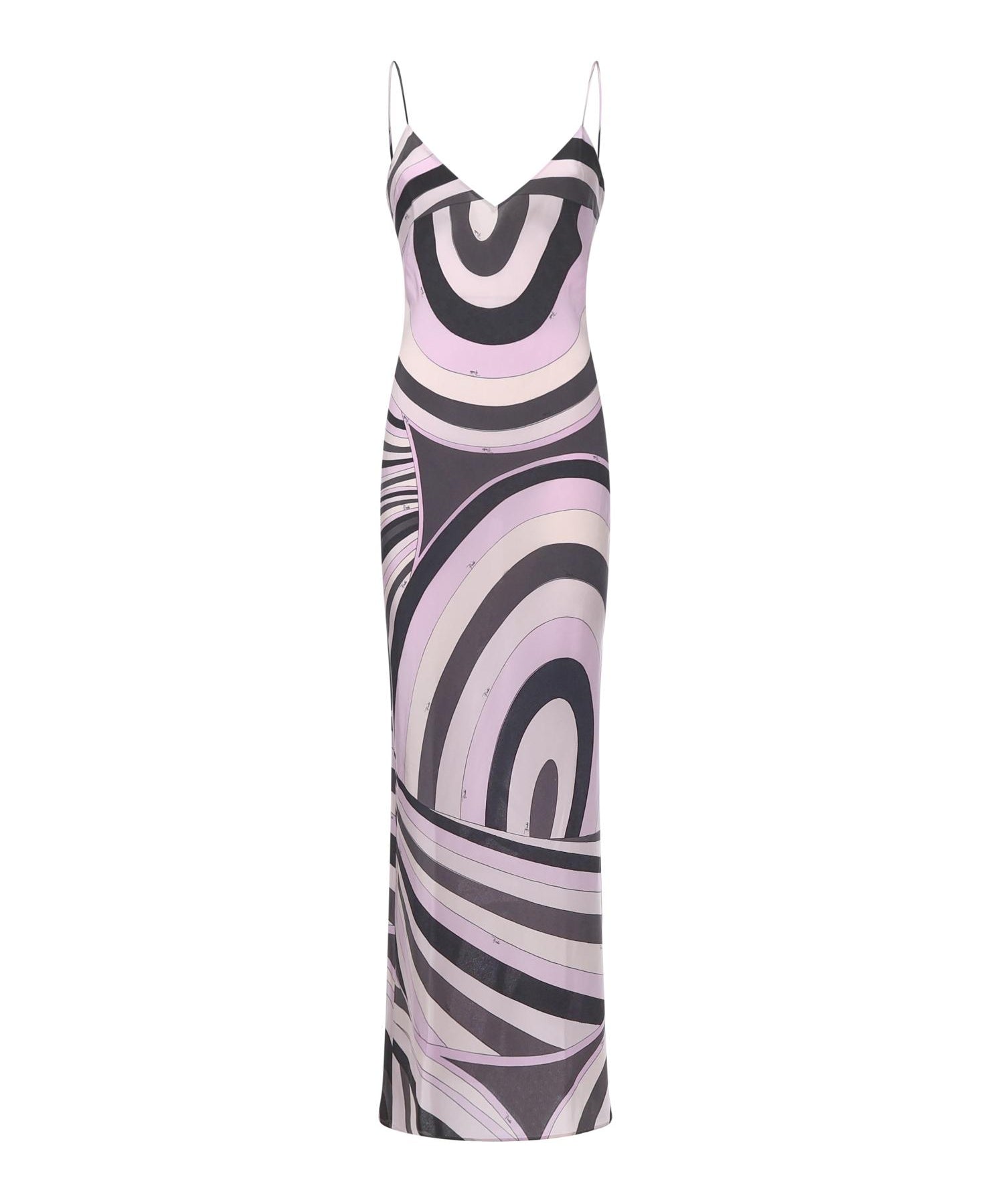 Abito in seta con stampa Iride 5URI26 5U753010 PUCCI 