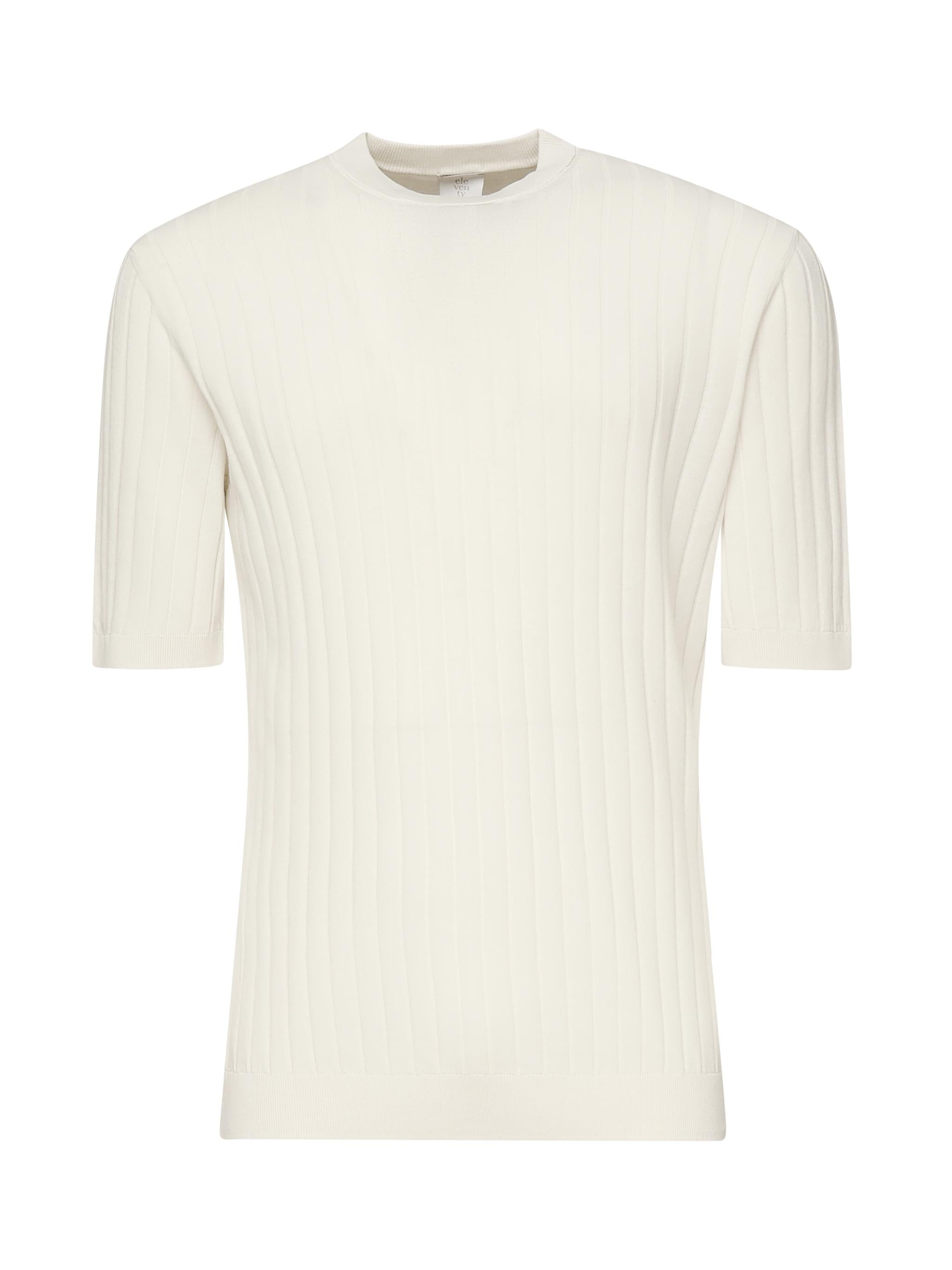 T-shirt girocollo a coste K76MAGK41MAT0A001 02NN ELEVENTY 