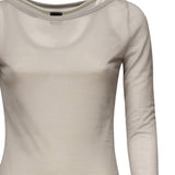 Maglia girocollo grigia 104653 A2CLIIA PINKO 