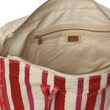 Borsa shopping con logo 73BS9MV01R ILENEROSSO/MULTICOLOR V° 73 