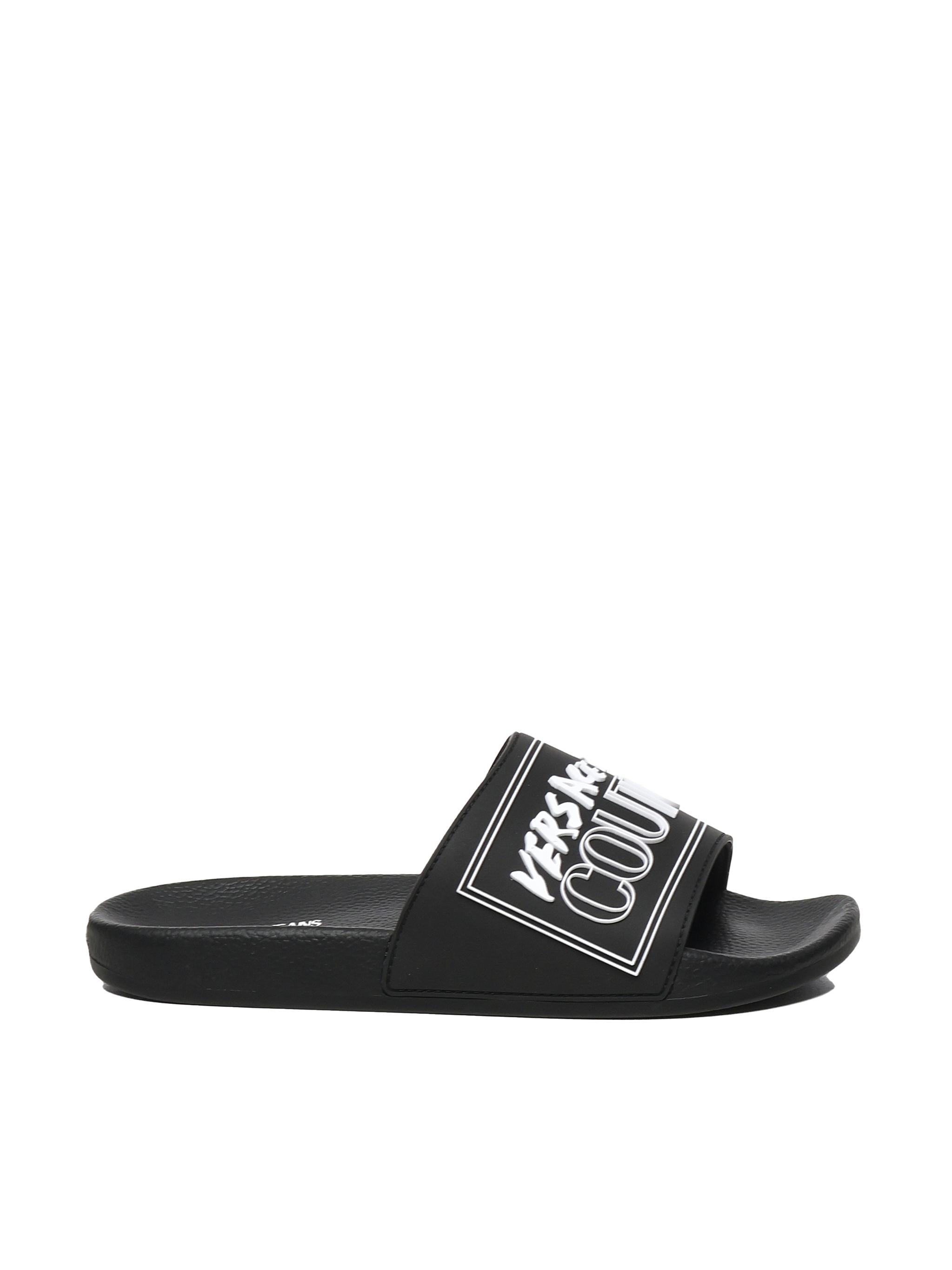 Slides con logo 78YA3SQ3 ZSC22899 VERSACE JEANS COUTURE 