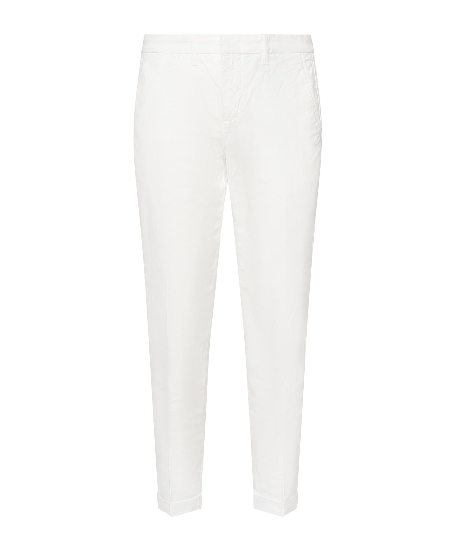 Pantalone Capri in gabardine di cotone NTM8650187GUR B001 FAY 