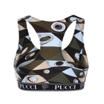 Top in lycra stampa Occhi 6HTP57 6H865P18 PUCCI 