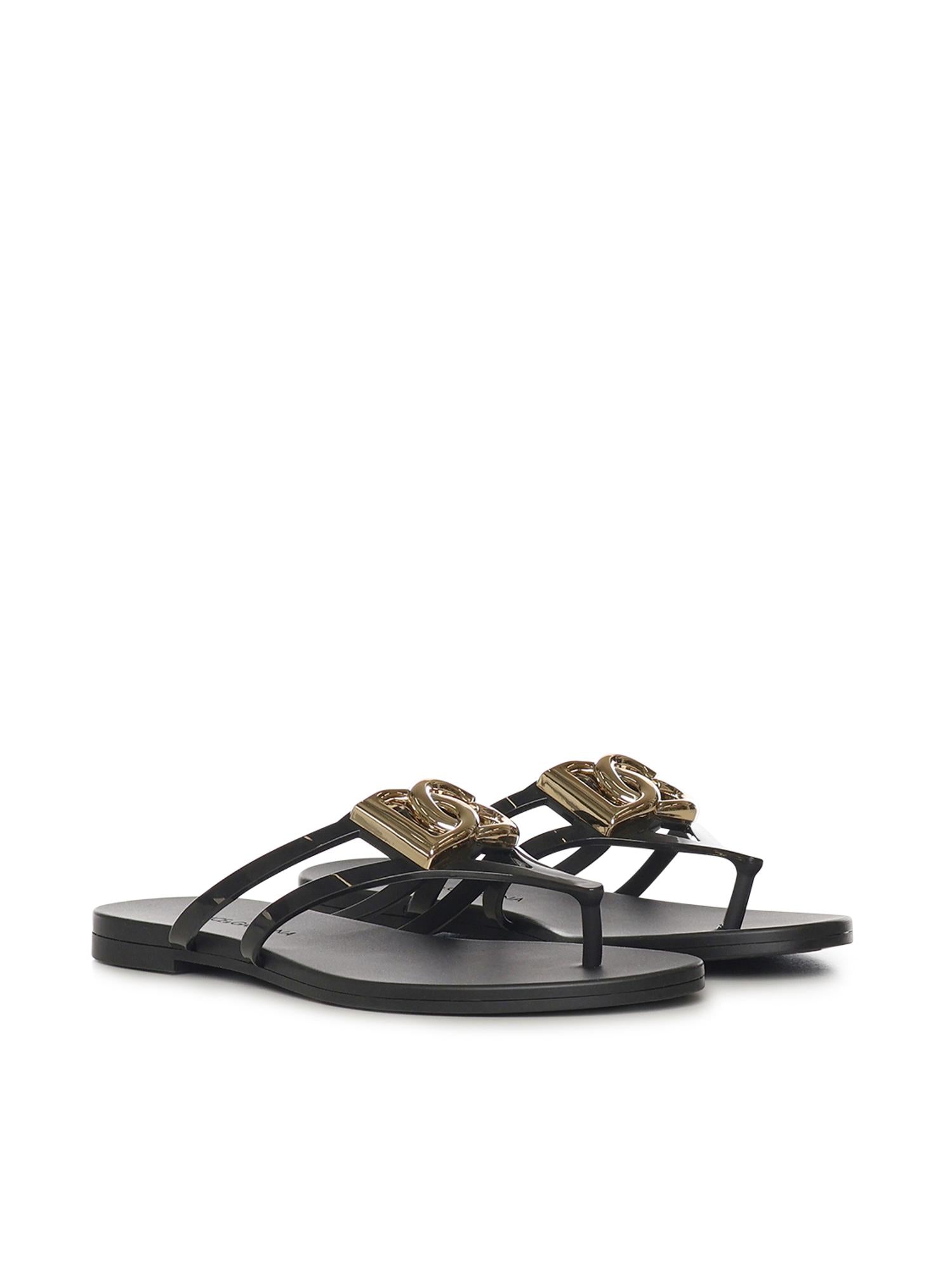 Sandali infradito in gomma CW2418 AY8178E831 DOLCE & GABBANA 