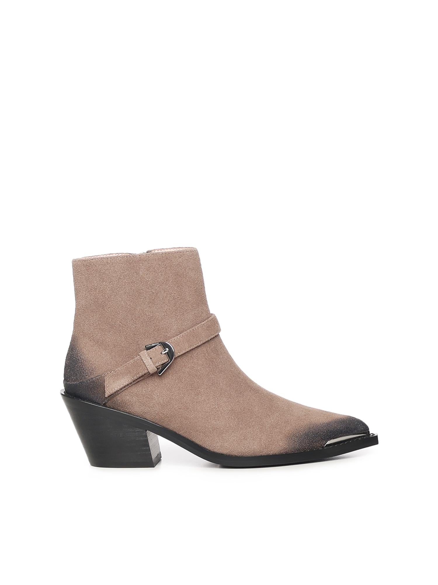Stivaletti Connie in suede E4TVM310201 N59 COCCINELLE 