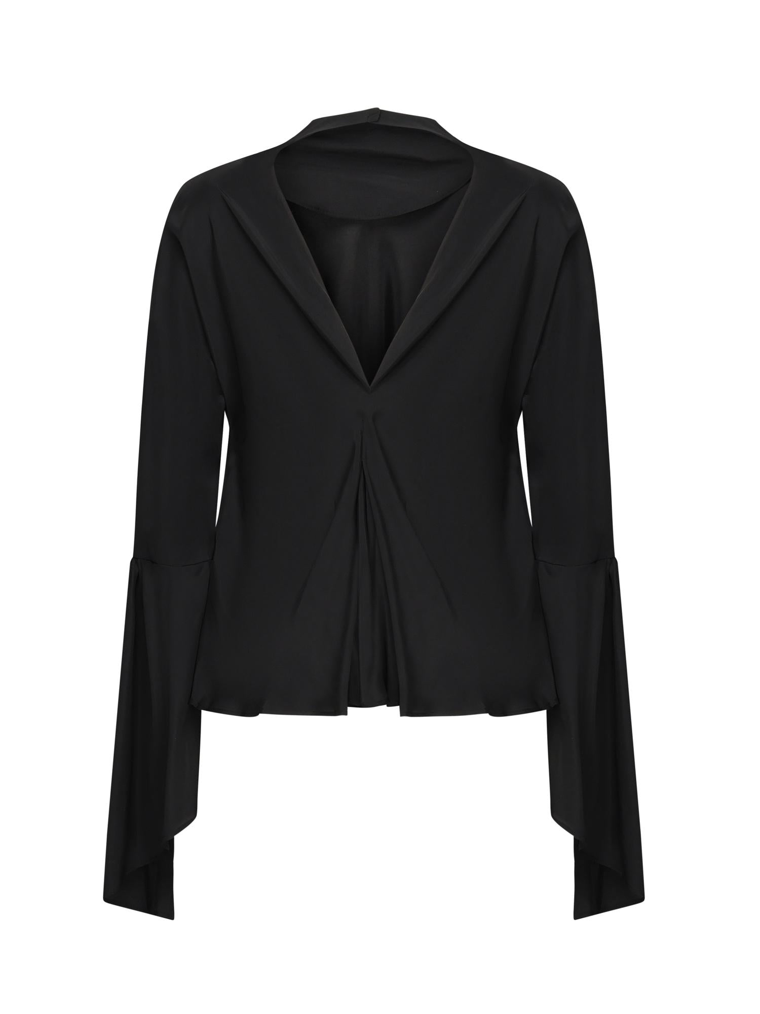 Blusa con scollo sul retro 105625 A2S9Z99 PINKO 