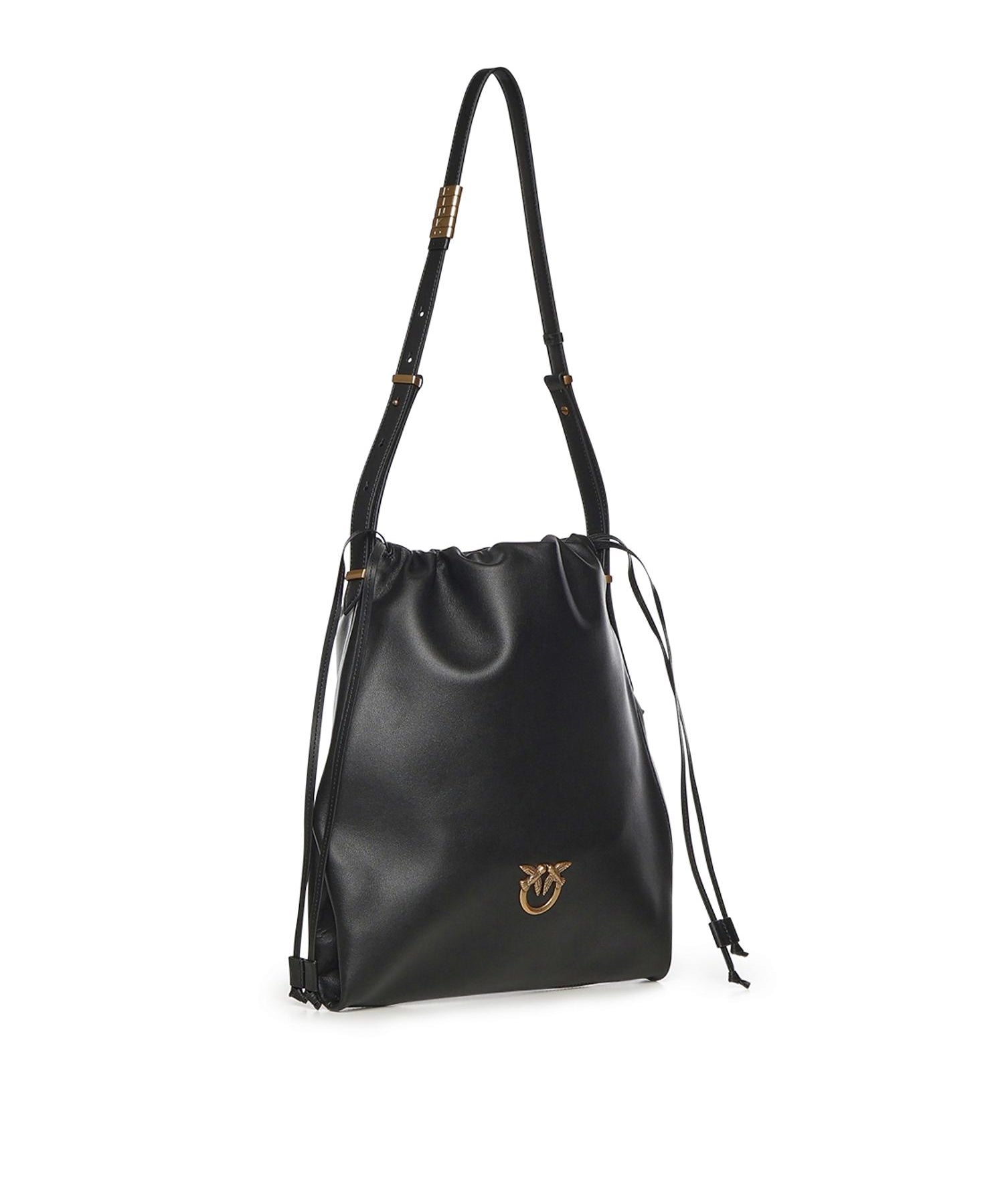 Borsa a spalla con logo 104359 A0QOZ99Q PINKO 