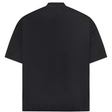 T-shirt in cotone con stampa TS002003 BLK BONSAI 