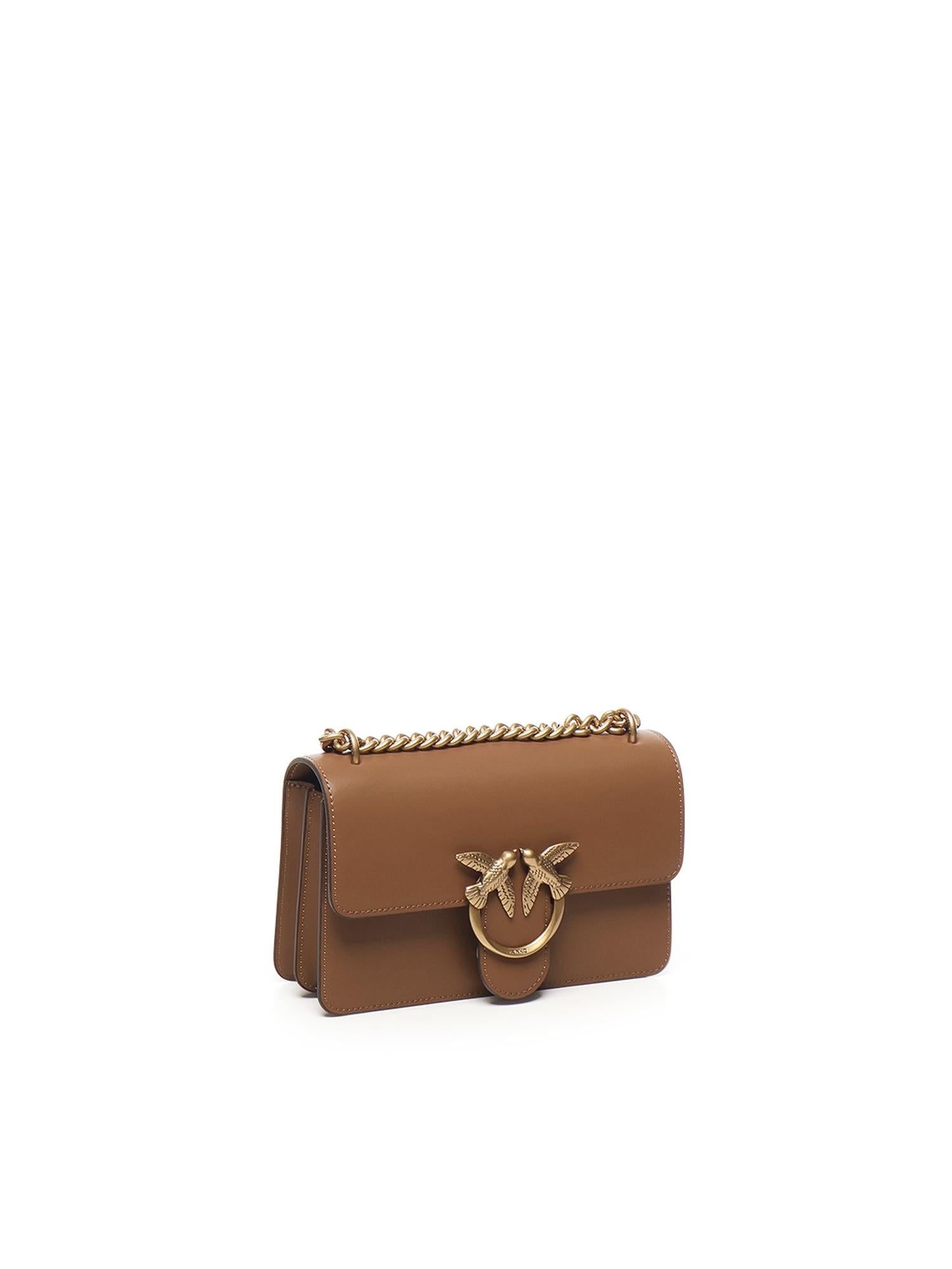 Borsa a tracolla piccola Love Bag 100074 A0F1L17Q PINKO 