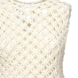 Top annodato a mano AA9H1223K091B 054 ALAIA 