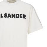 T-shirt in jersey di cotone con logo J21GC0001 J45148102 JIL SANDER 