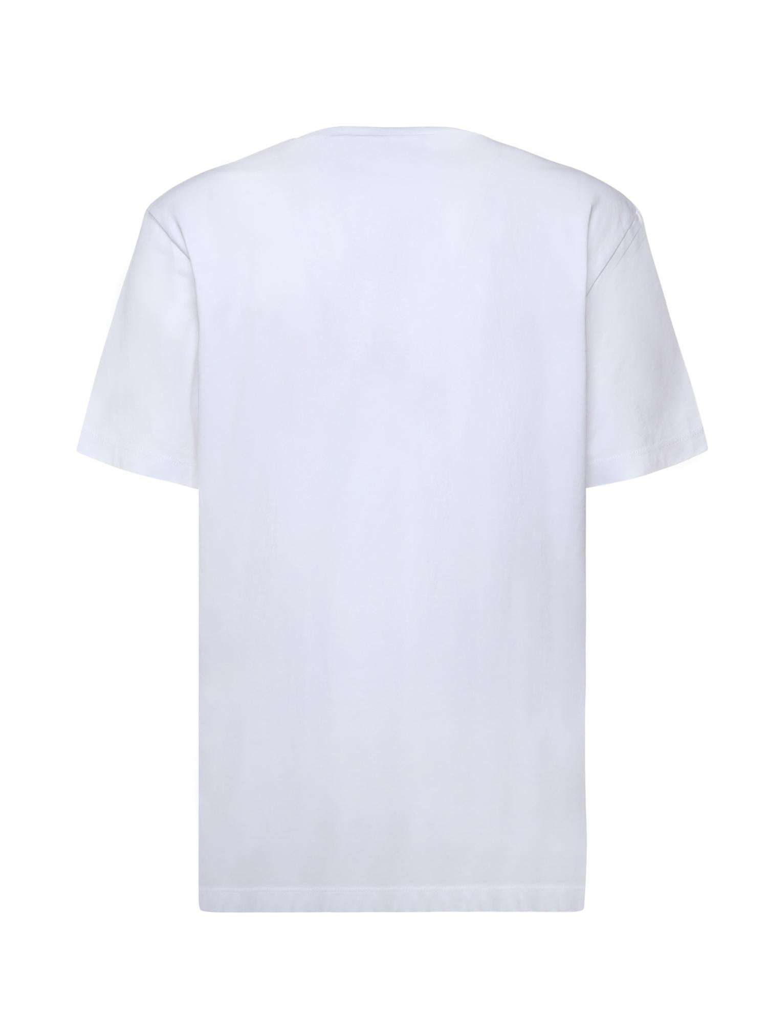 T-shirt in cotone con logo S71GD1631 D20020100 DSQUARED2 