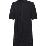 Abito stile T-shirt con strass 105523 A2POZ99 PINKO 