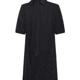Abito stile T-shirt con strass 105523 A2POZ99 PINKO 