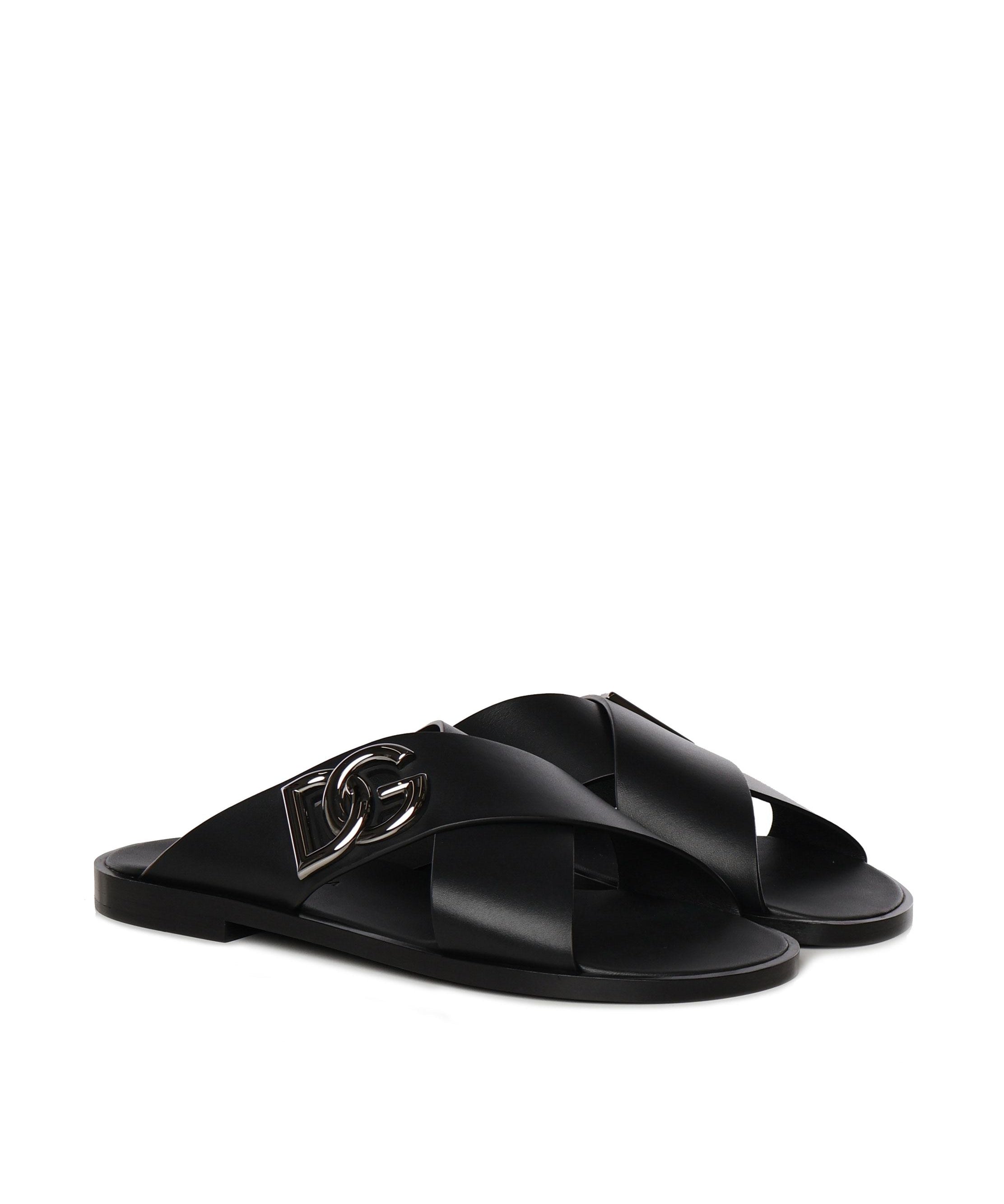 Sandalo in pelle di vitello A80440 AO60280999 DOLCE & GABBANA 